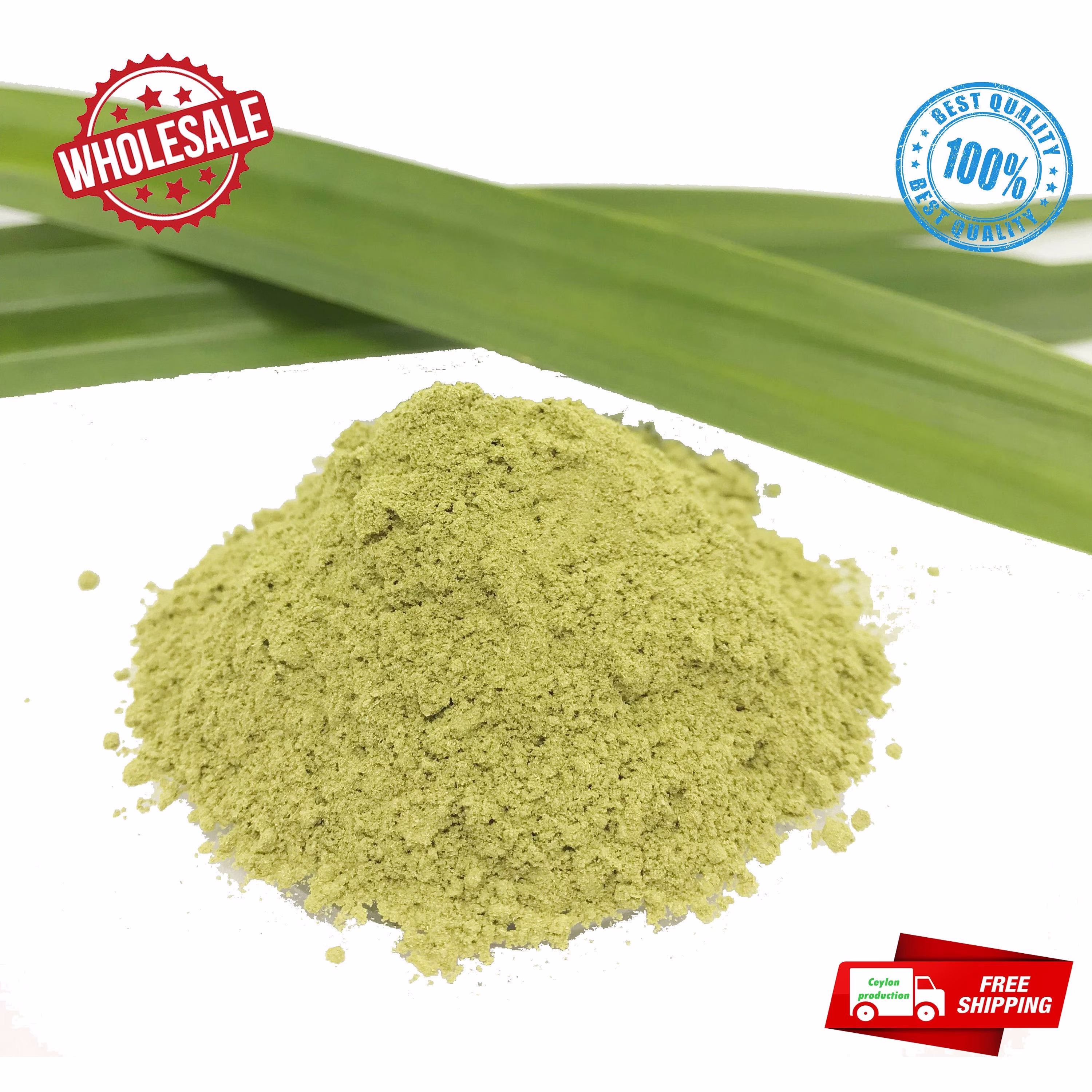 Dried Pandan Leaves Powder Organic Pure Natural Premium Quality Grade A From Ceylon
