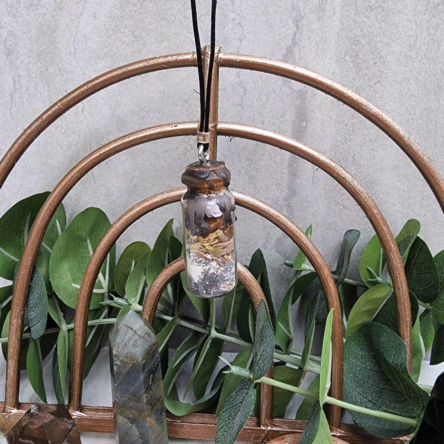 Protection Spell Jar Necklace