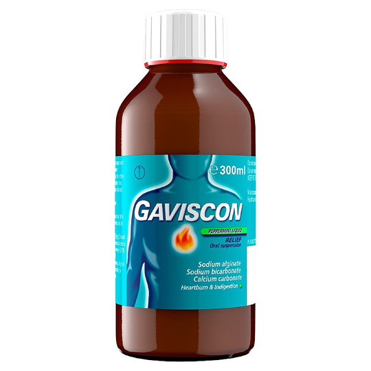 Gaviscon Peppermint Liquid Relief 300Ml