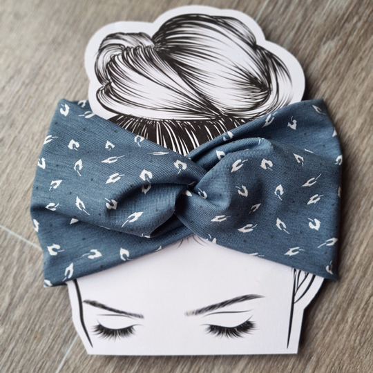 Handmade Organic Jersey Cotton Twist Headbands Hairbands Hair Accessories Mum & Daughter Twinning Matching Bands