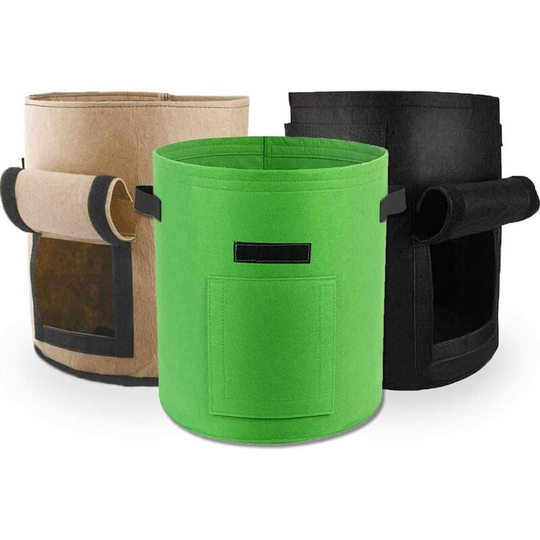 Potato Grow Bags, Planter Bag 7 Gallon, Garden Bags for Vegetable, Fabric Planting Pots with Handles, Potato Planter Bag with Access Flap for