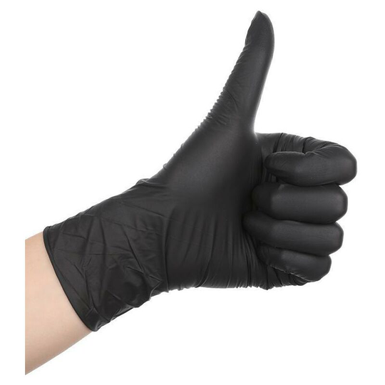 Perle Raregb - 100 pieces of disposable gloves - mixture of nitrile and vinyl - latex and powder-free - thick versatile work gloves