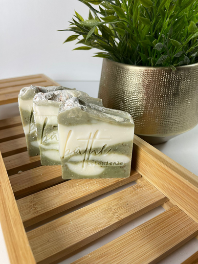 Sea Kelp And Pink Salt Soap