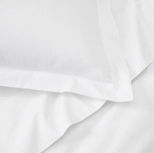 Luxury Organic Cotton Pillow Case - White