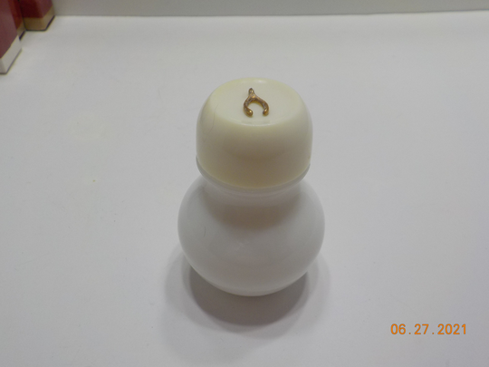 Vintage Avon Wishing Powder Sachet | 15 Milk Glass Decanter