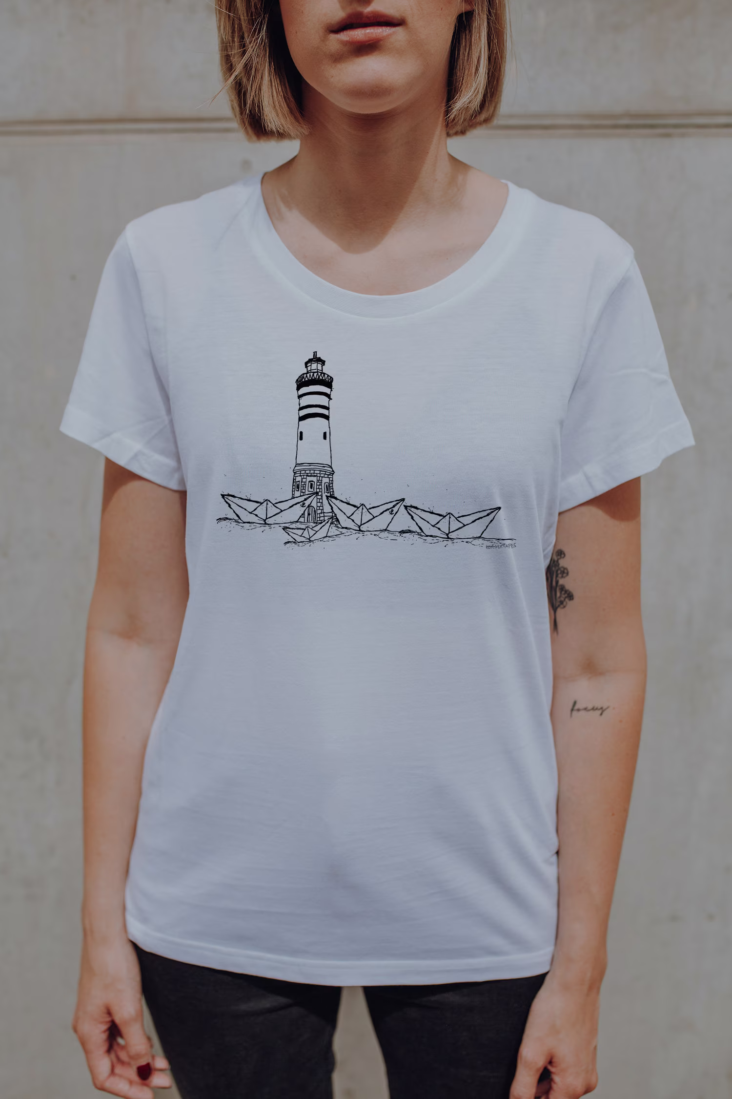 Organic Women Papierhafen Basic Shirt Made in Portugal _ Whiteilp07