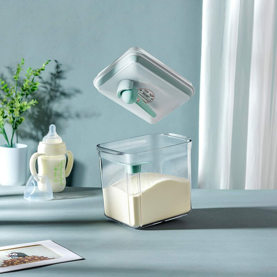 Sealed Container for Milk Powder, 1000ml Milk Powder Box, Formula Powder Dispenser, Portable Milk Powder Box, for Milk Powder, Snacks and Cereals