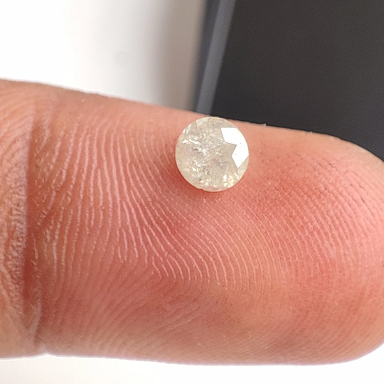 4.8 Mm Salt Pepper Diamond Full Cut Round Shape Gemstone Aaa+ Loose For Jewelry Whd6786 Dc