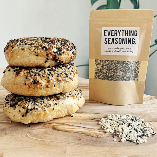Everything Bagel Seasoning Mix - American Style New York Gift Spice Herbs Breakfast Blend Sprinkle Season All Vegan