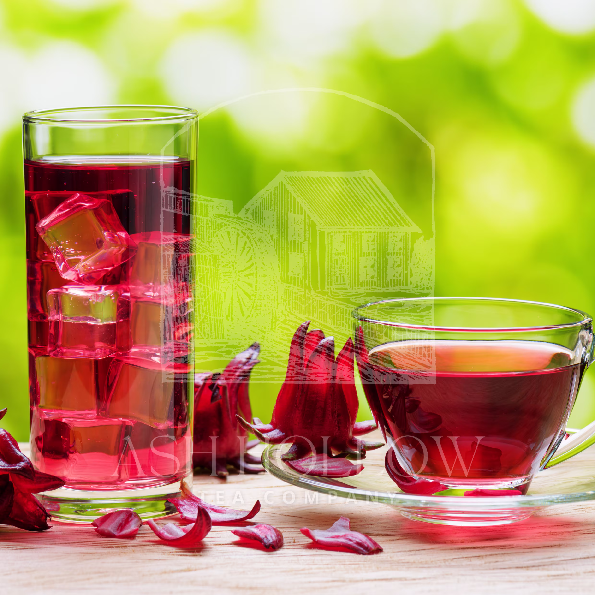 Hawaiian Sunset Hibiscus Berry Tisane Floral, Tart, Sweet, & Fruity - Caffeine Free Small Batch Loose Leaf Tea
