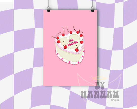 Custom Zodiac Season Cake Print | Funky