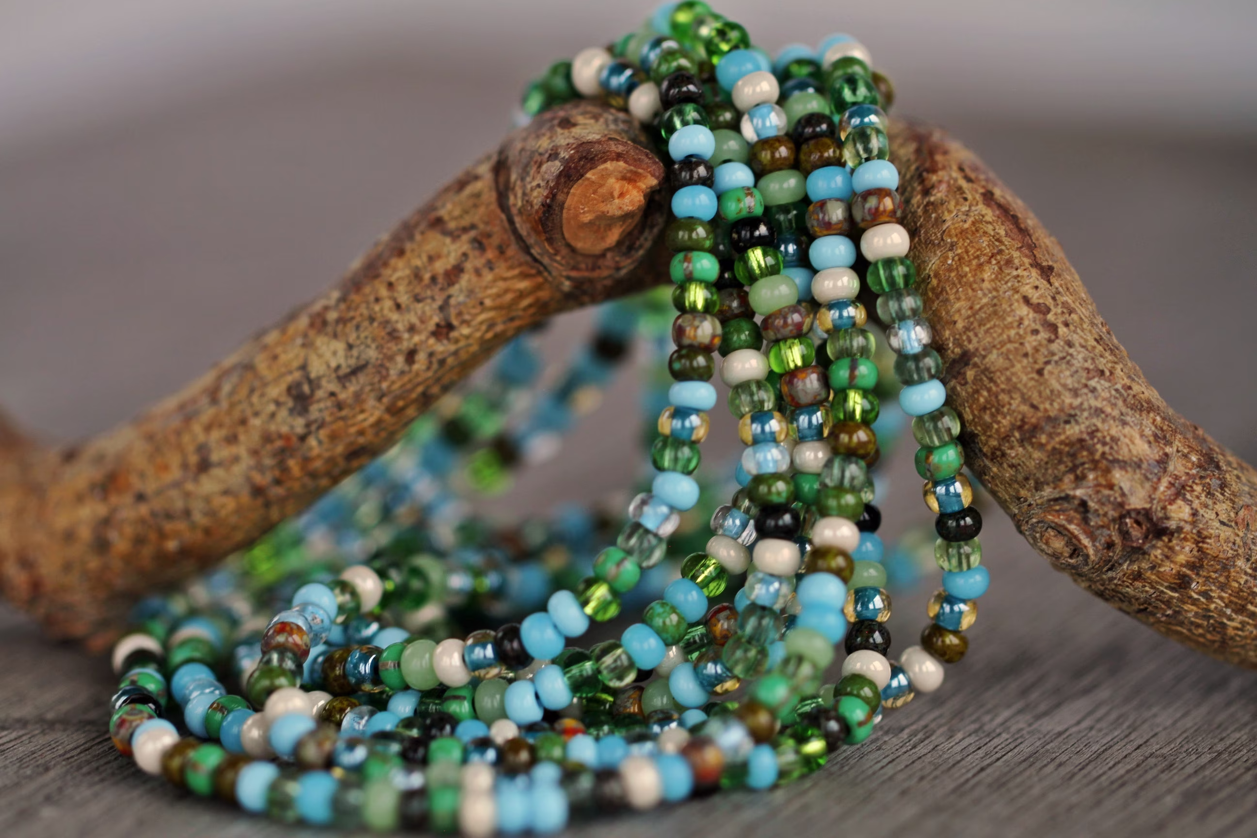 40Gr 6/0 Green & Blue Glass Seed Beads Mix31 Czech Seed Beads For Jewelry Making Spacer Perles Perlen