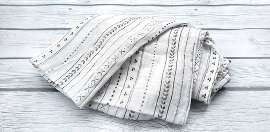 Swaddle Blanket Neutral Organic Muslin Baby Baby Shower Gift For A Girl Newborn Photo Prop Accessories Boy Unisex