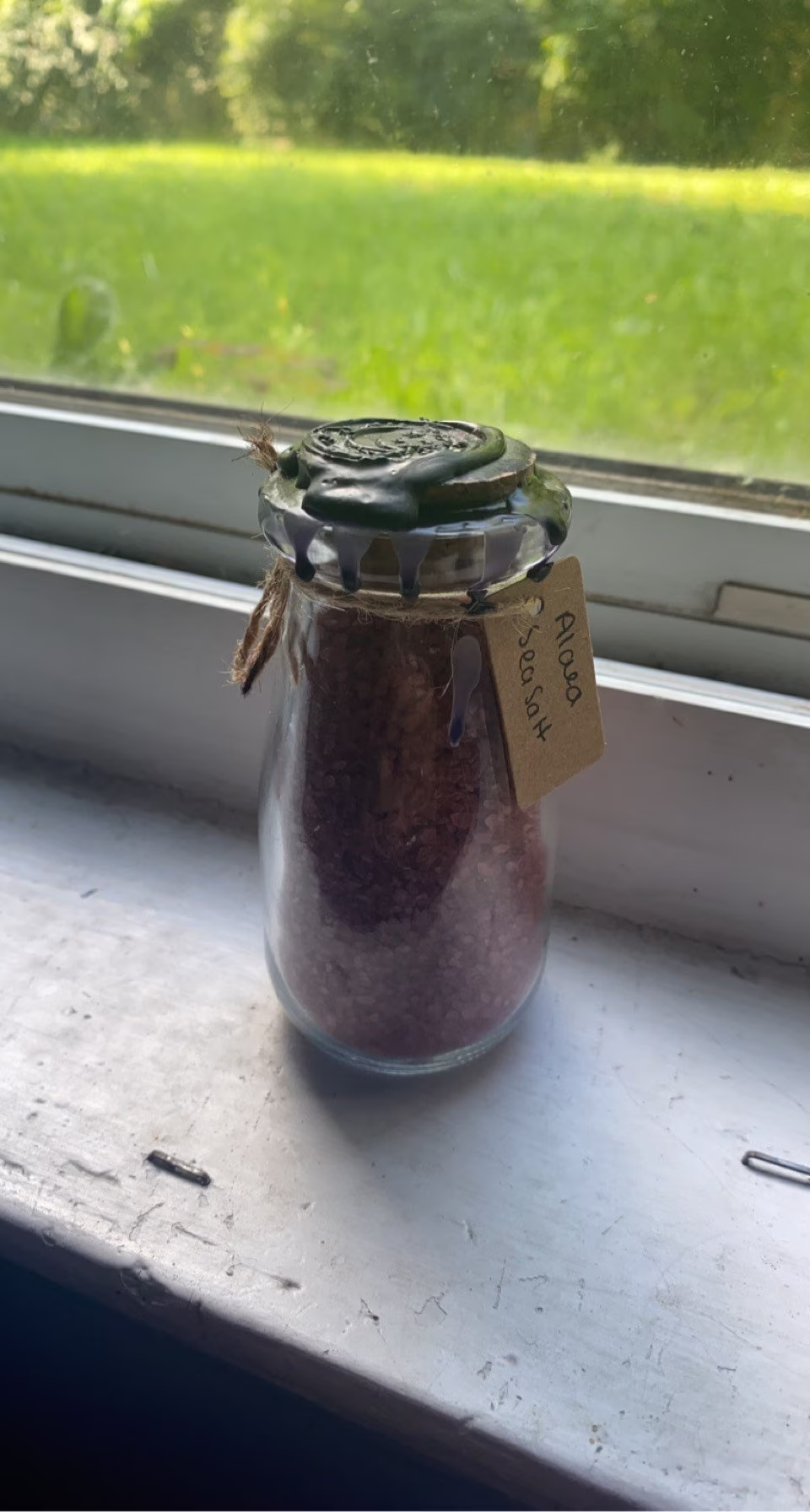 Sealed Alaea Sea Salt Spell Jar With Surprise Sachet