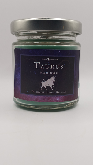 Taurus Zodiac Soy Wax Candle