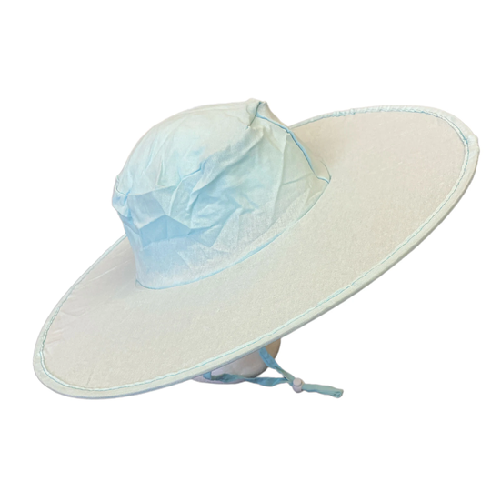 Powder Blue Pop Up Sun Hat