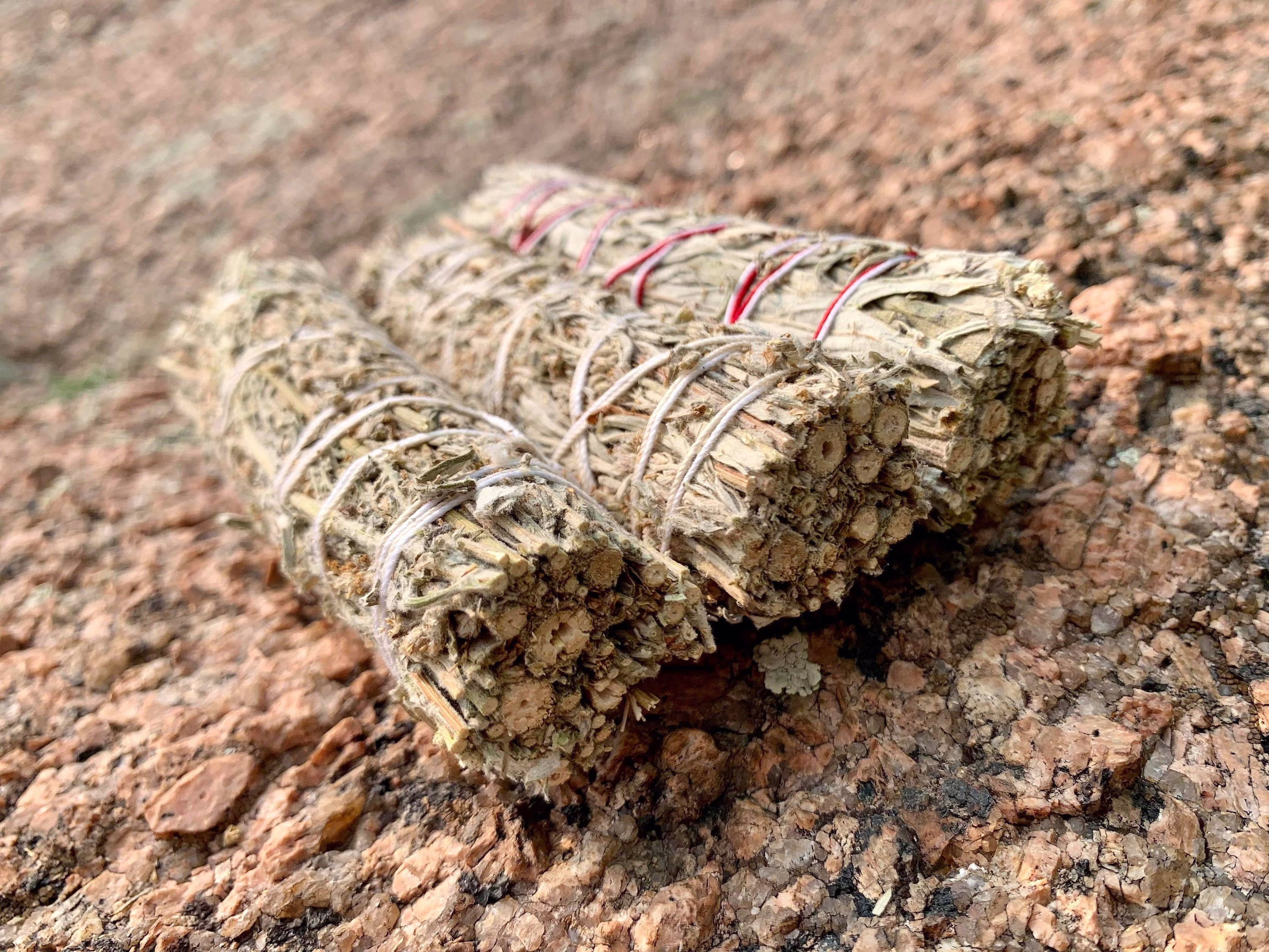 Mugwort Herb Bundle | Black Sage Alternative Smudge Stick