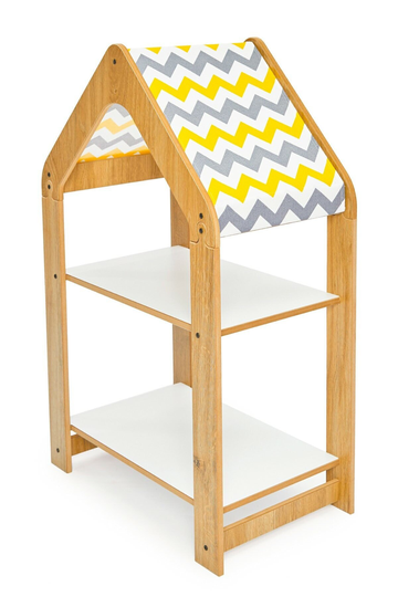 Toy Organizer - Toddler Storage Montessori Wooden Furniture Playroom Organization