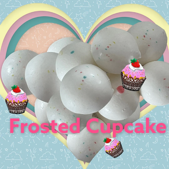 Sci-Fi Foods UK Freeze Dried Salt Water Taffy Frosted Cupcake Suitable For Vegetarians