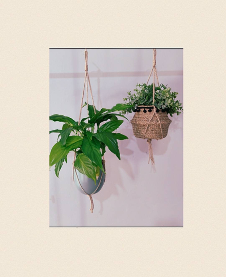 Plant Hanger Made From Natural Jute, Long Or Short For Plant Pot Holder Indoor Hanging Plants, Gift A Lover Mother's Day