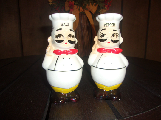 Chef Salt & Pepper Shakers