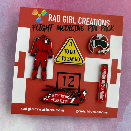 Flight Medicine Pin Pack
