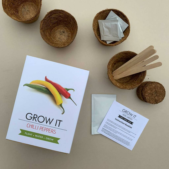 Grow It Chilli Peppers Gift Box
