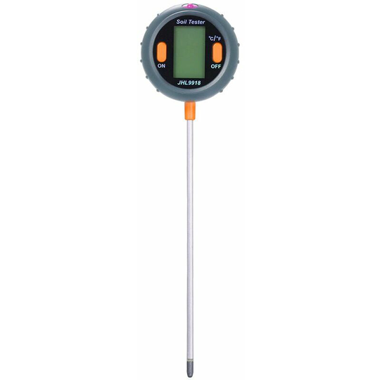 Echoo - 5-in-1 Soil Water Moisture Meter Garden Plants Flowers Moist Tester Grey
