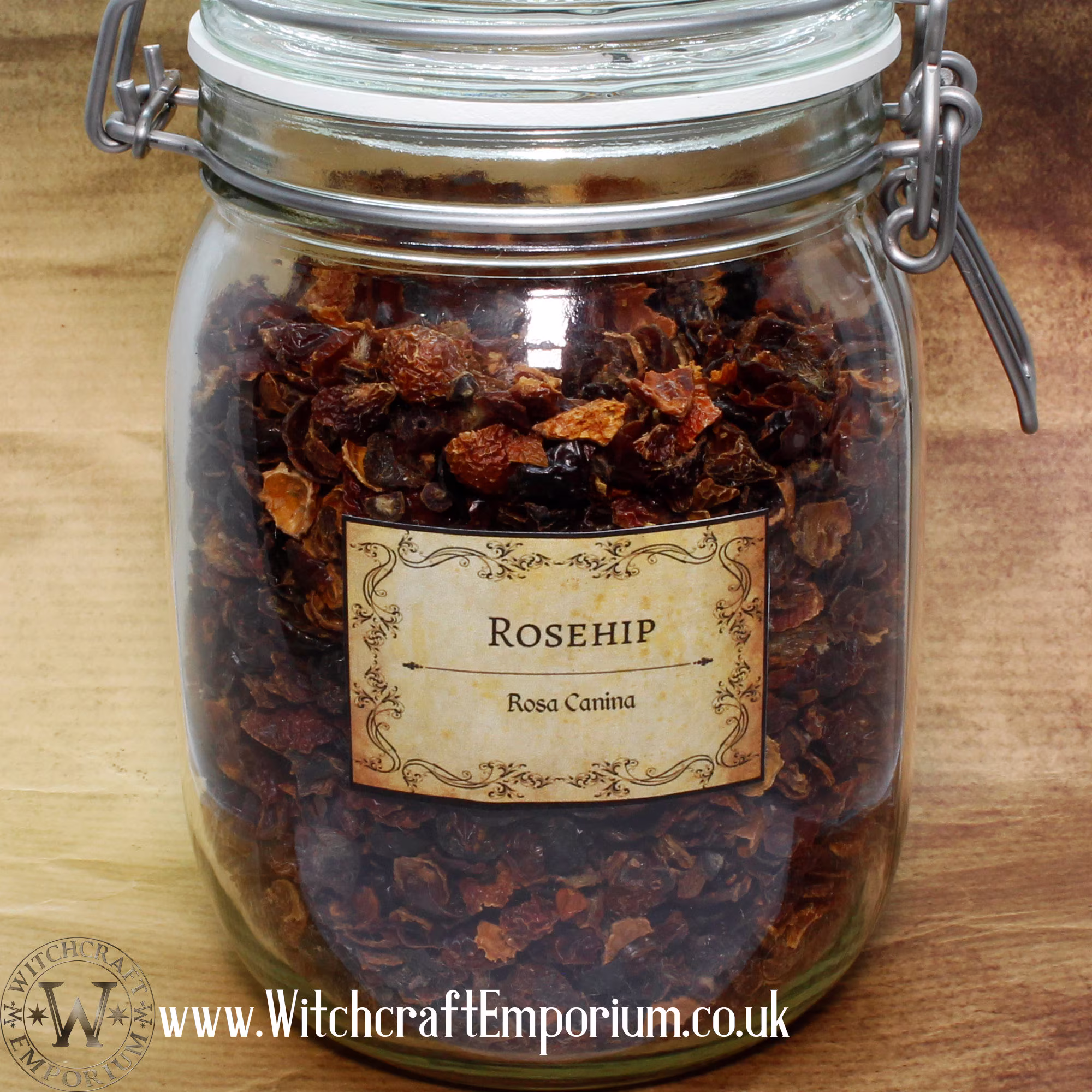 Rosehip | Whole - Herb Organic Natural Vegan Pagan Wicca Wiccan Spell Potion Ritual Magic Magick Energy Tea