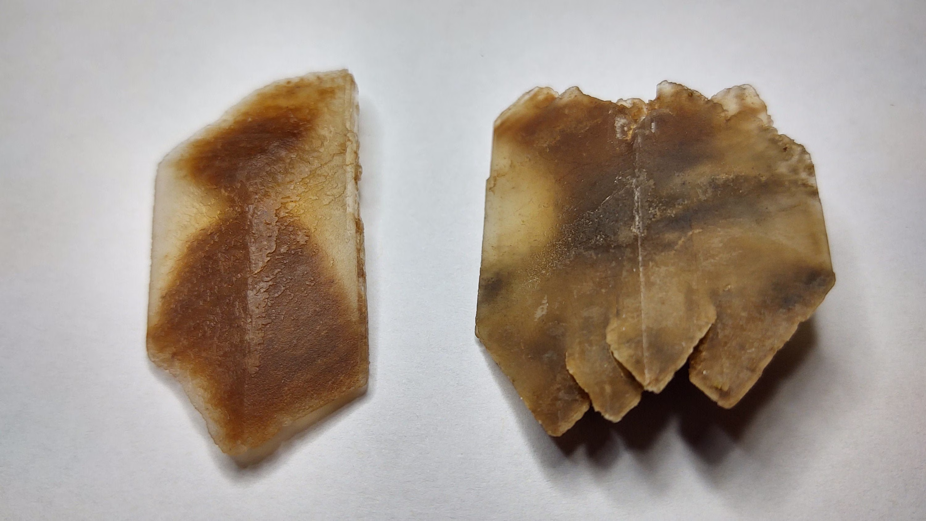 Hourglass Sand Selenite Crystal Set Salt Plains Oklahoma 2 One Of A Kind Crystals Atlantis Vibration Home Decor