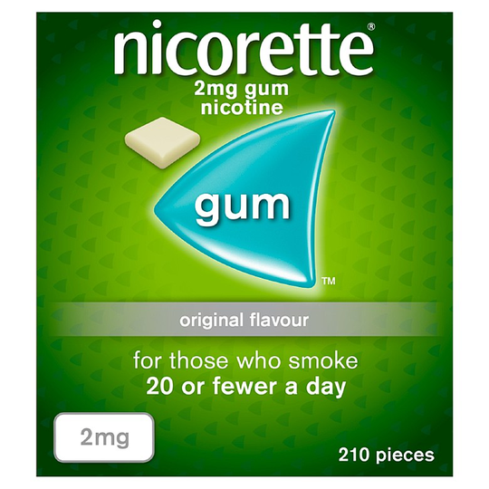 Nicorette Original 2Mg Gum 210