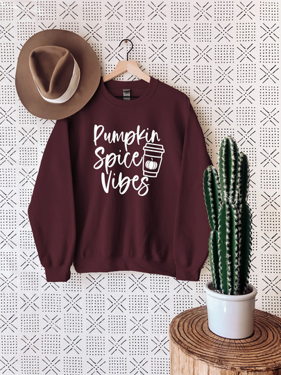 Pumpkin Spice Sweatshirt |Pumpkin Season Sweatshirt| |Halloween |Fall