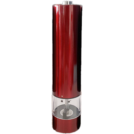 Fvbjd - Electric Salt and Pepper Grinder Set, Automatic One Handed Operation,Ceramic Grinder,red