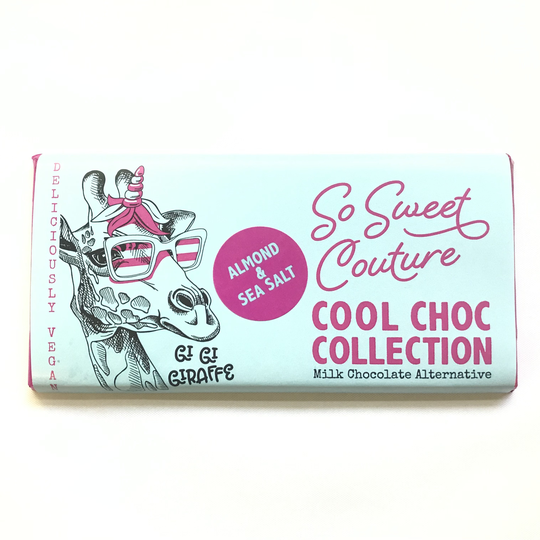 Vegan Milk Chocolate Almond And Sea Salt Bar