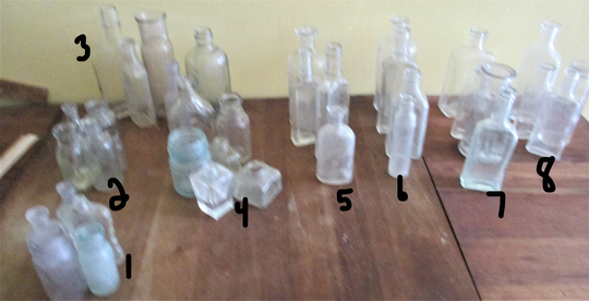 Bottles Collection Apothecary Clear Vintage Collection Choice