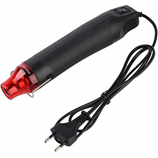 Mini heat gun, essential diy thermal sheet for diy convex stamping powder