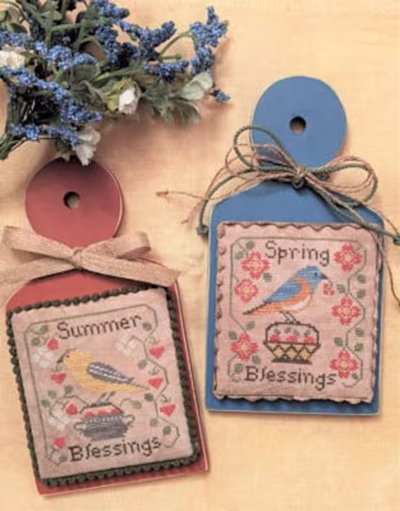 Season's Blessings 2 By Lila's Studio ~ Counted Cross Stitch Pattern Chart
