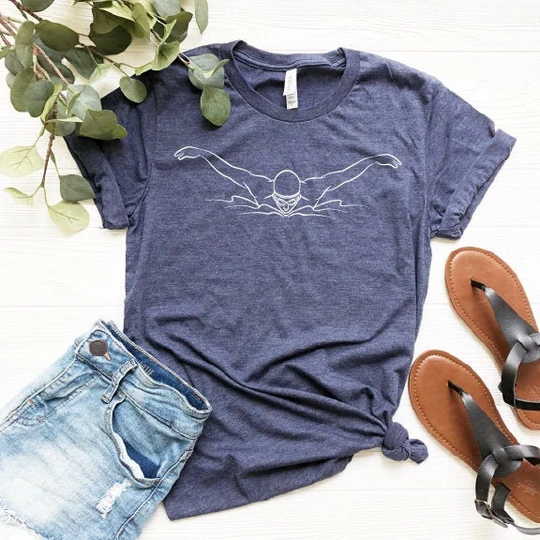 Just Keep Swimming Shirt, Season Swim Summer Gift, Travel Unisex T-Shirt, Relax Vacation Trip Shirt