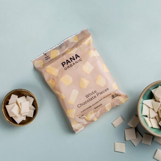 Pana Organic Bake White Chocolate Pieces