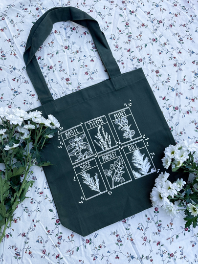 Herb Tote Bag