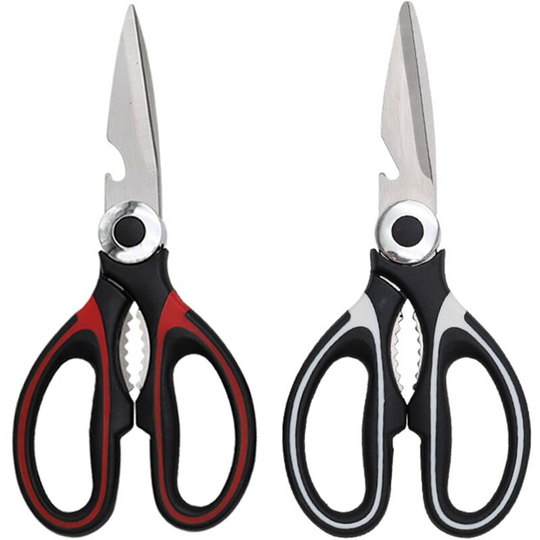 Einemgeld - 2-Pack Kitchen Shears, All Purpose Stainless Steel Utility Scissors