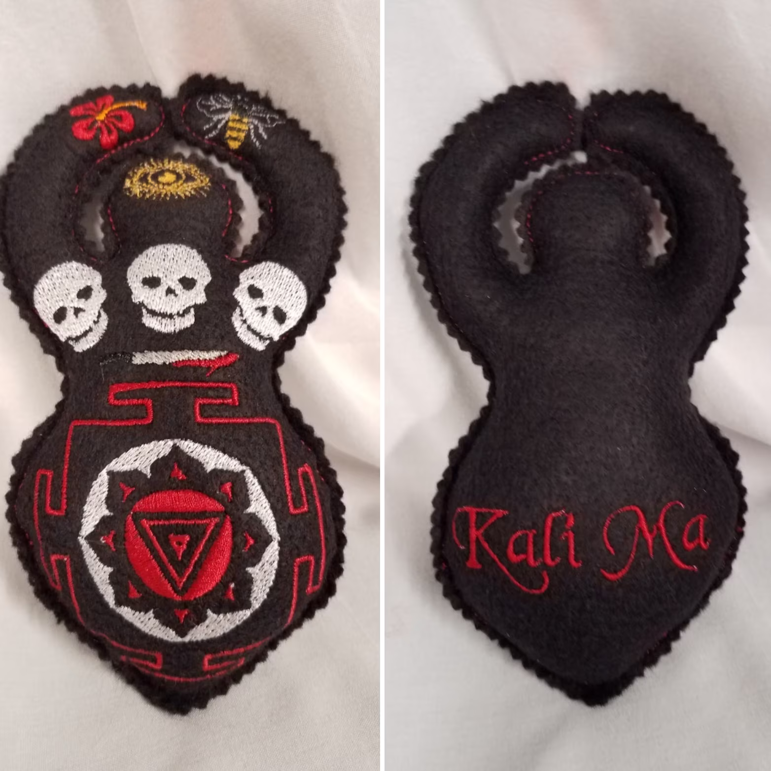 Goddess Doll Kali Ma; Altar, Moon, Wicca, Decoration, Durga, Made To Order