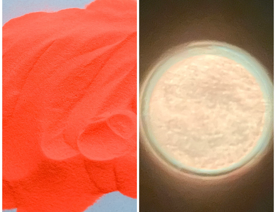 Dark Orange Glow in The #105 Mica Powder 5 Gram Jar Soap Making Epoxy Crafts Slime Tumblers Ships From Usa