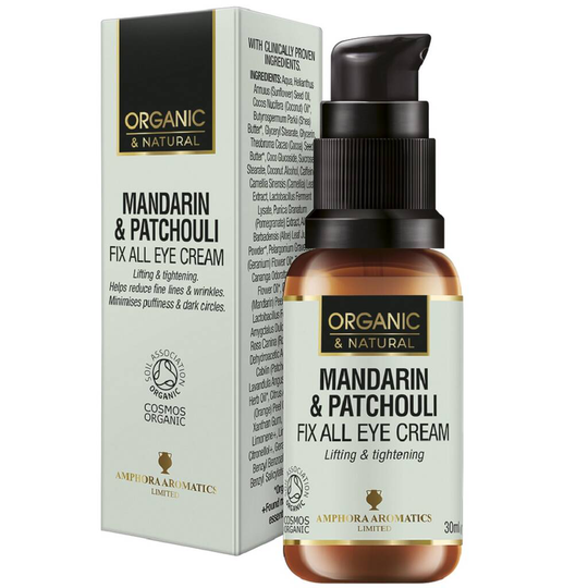 Mandarin And Patchouli Fix All Eye Cream Organic