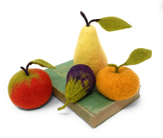 Seasonal Fruit Needle Felting Kit - Perfect For Beginners