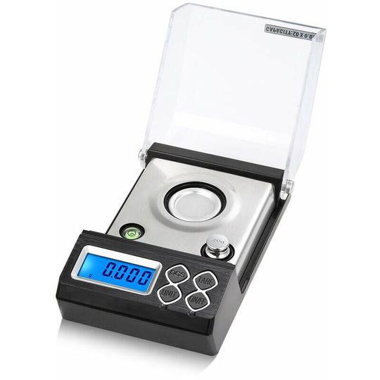Echoo - High Precision Professional Digital Milligram Scale 50g/0.001g Mini Electronic Balance Powder Scale Gold Jewelry Carat Scale Digital Weight,
