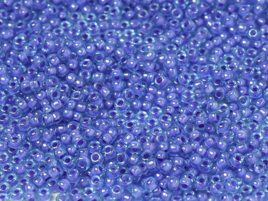 Miyuki Seed Beads 11/0 Fancy Lined Aqua Pink, 2270-New