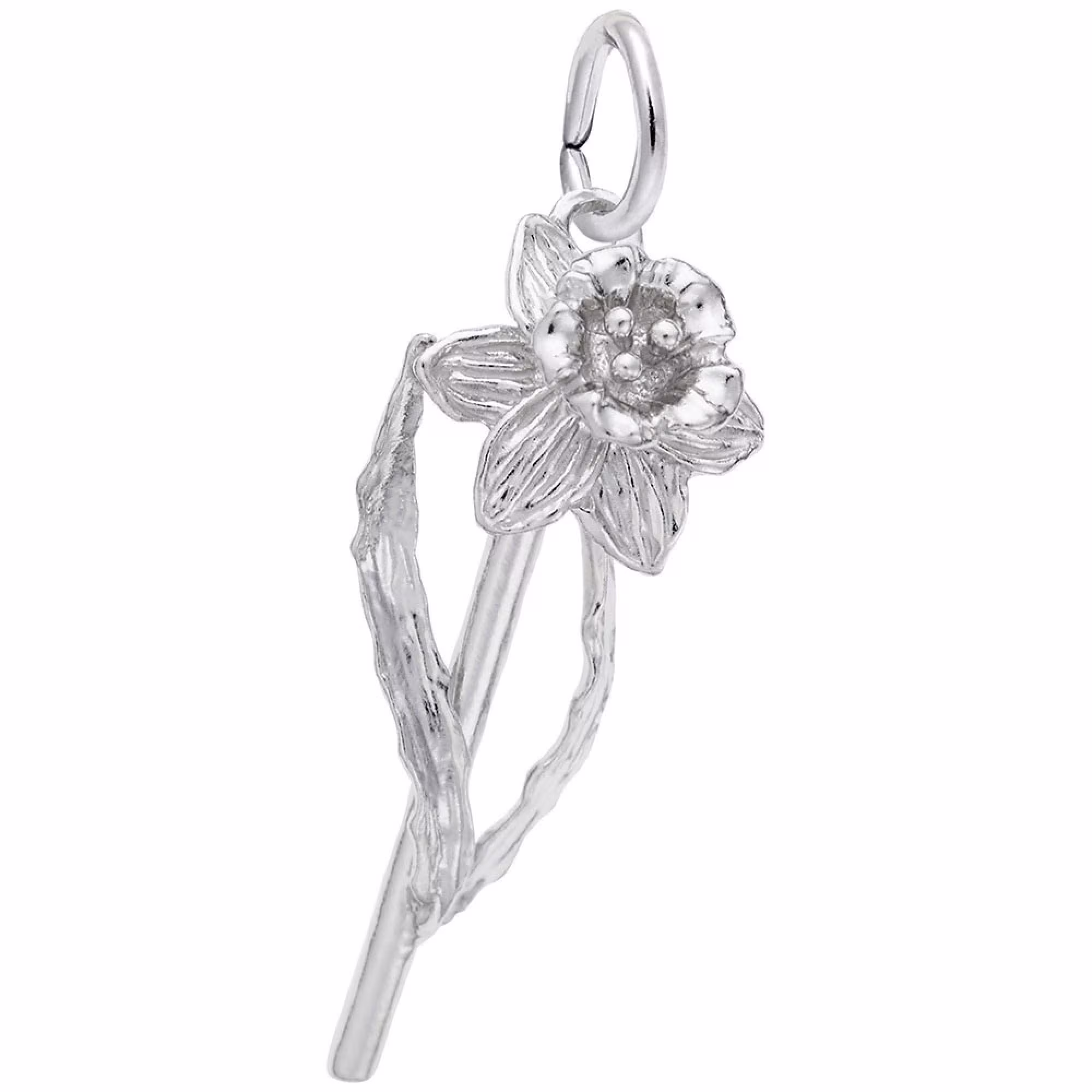 sterling Silver Charms - Flower Charm | Baxley Jewelry | Updated 2022