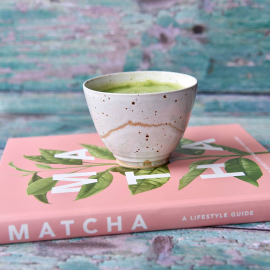 Stoneware Pottery Matcha Bowl Volcano