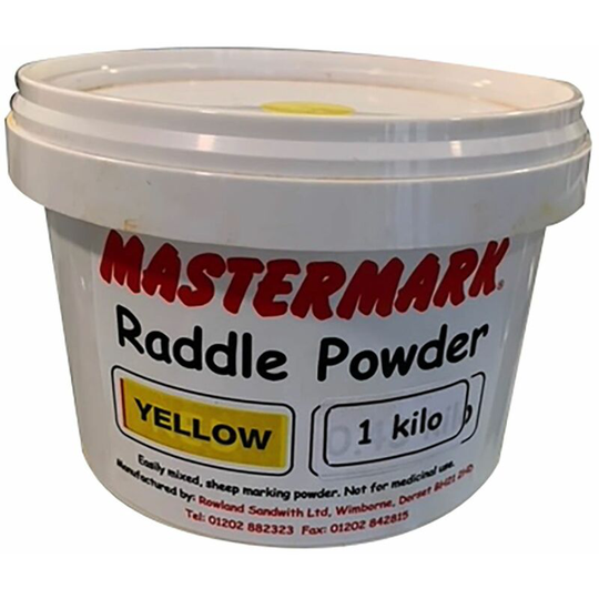 Raddle Powder - Yellow x 1 Kg - RP001YWL - Trilanco